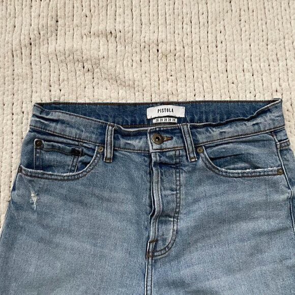 PISTOLA Nico High Rise Mom Ankle Straight Jean - Size 28 - Picture 3 of 5